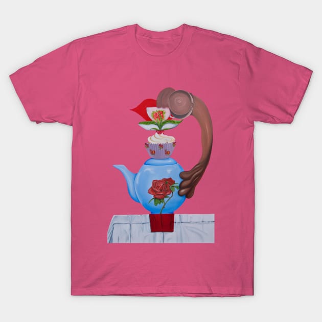 High Tea T-Shirt by Lavott4Art